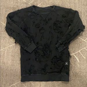 - NUNUNU Distressed Sweatshirt